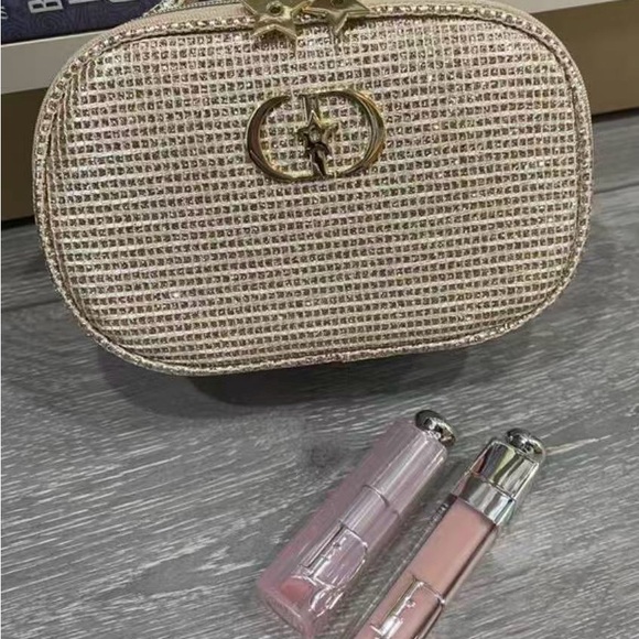 Dior The Pink Glow Ritual Holidays Gift Set 2025 with 2 lipsticks and case NIB - Picture 8 of 10